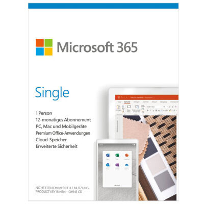 Microsoft 365 Single 1 Jahr